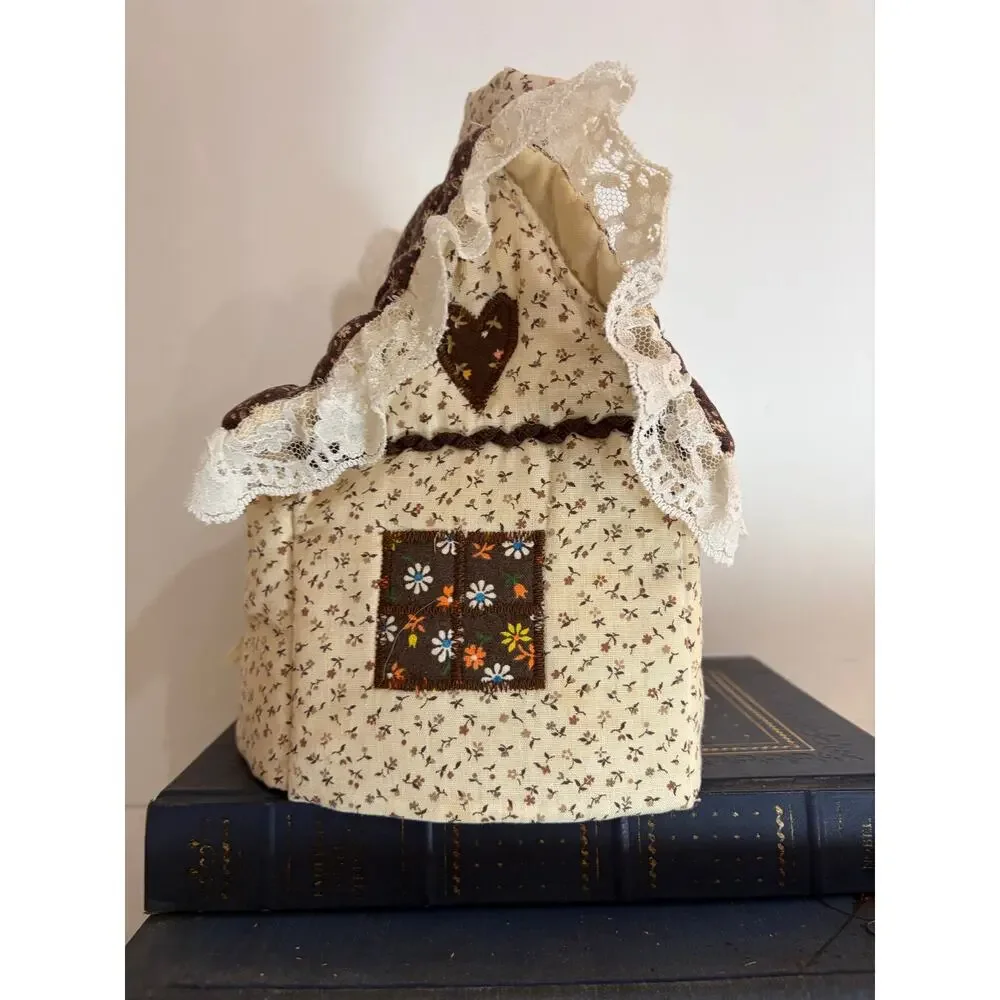 Handmade vintage brown
